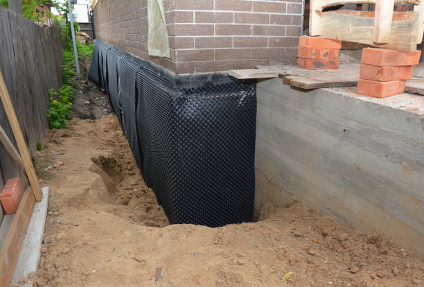 Expert waterproofing evaluation at a New Vienna, OH property